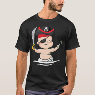 Pregnant Pirate Halloween Future Parents New Baby T-Shirt