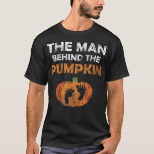 Pregnant Thanksgiving Costume For Dad Expecting Li T-Shirt