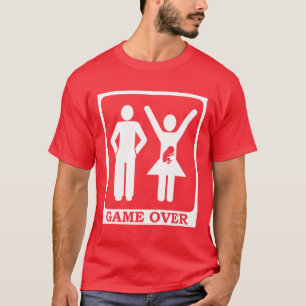 Pregnant Wife - Game Over T-Shirt