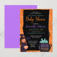 Pregnant Witch Halloween Baby Shower Costume Party