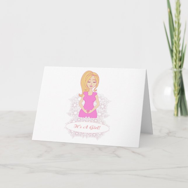 pregnant woman Card (Front)