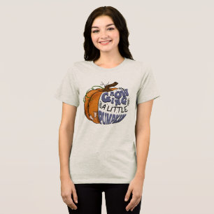 Pregnant Women Halloween Tri-Blend Shirt
