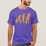 Prehistoric Ape to Monkey to Man to Robot Evolutio T-Shirt<br><div class="desc">Prehistoric Ape to Monkey to Man to Robot Evolution  .Great shirt for yourself,  family,  grandpa,  grandma,  grandmother,  grandfather,  mum,  dad,  sister,  brother,  uncle,  aunt,  men,  women or anyone on birthday,  summer,  Mother's Day,  Father's Day,  Family Day,  Thanksgiving,  Christmas or any anniversary</div>