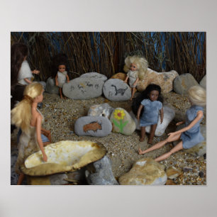 Prehistoric Art Exhibition. poster