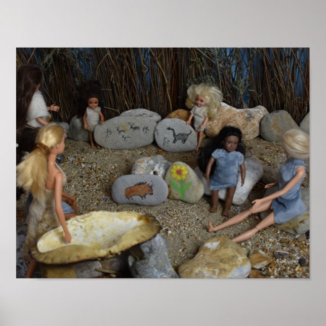 Prehistoric Art Exhibition.  poster (Front)