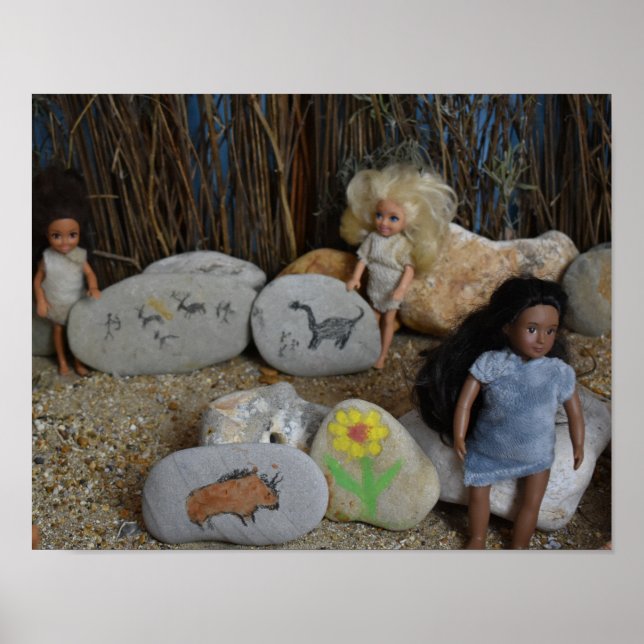 Prehistoric Art Exhibition.  poster (Front)