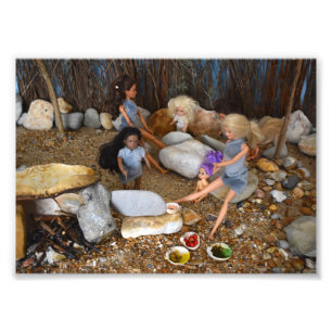 Prehistoric Art School. Photo Print