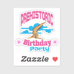 Prehistoric Birthday Party Funny Pterodactyl