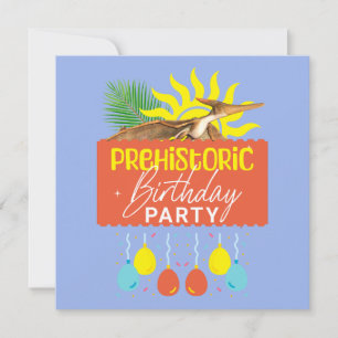 Prehistoric Birthday Party Pterodactyl Dino