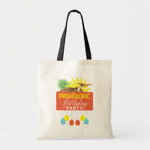 Prehistoric Birthday Party Pterodactyl Dino Tote Bag