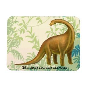 Prehistoric Brachiosaurus Dinosaur Magnet