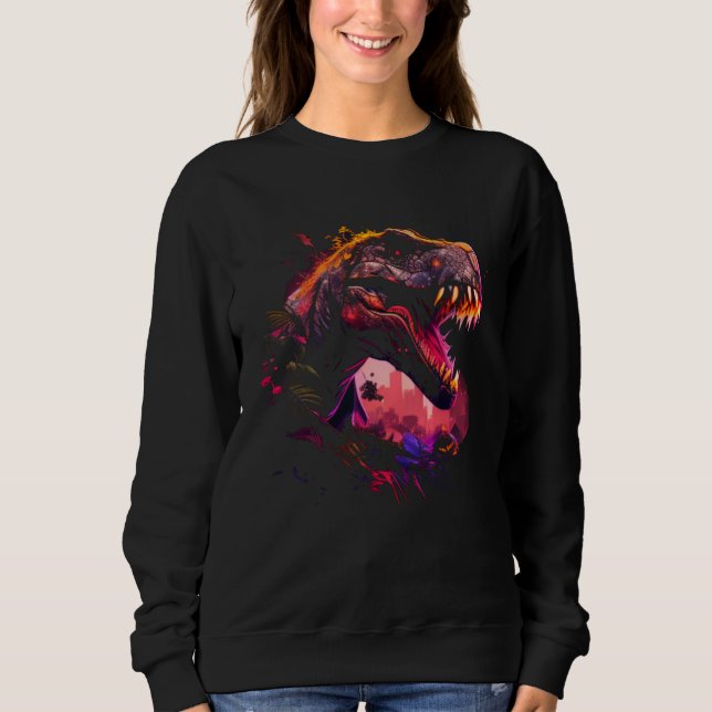 Prehistoric dinosaurs sweatshirt (Front)