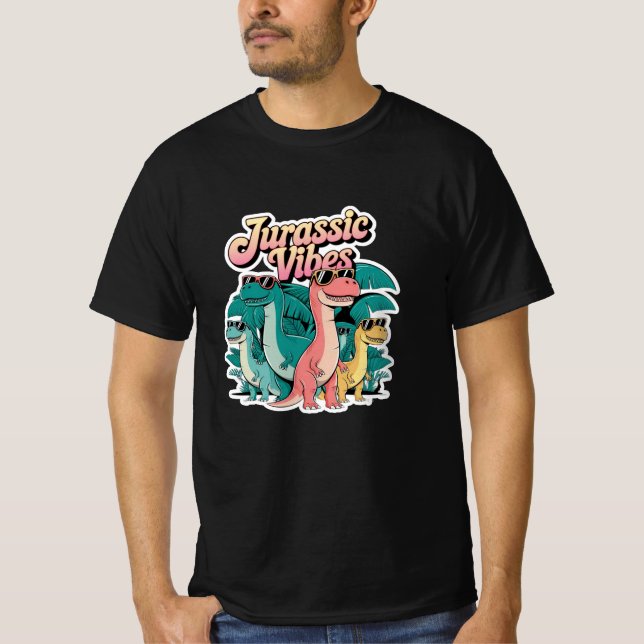 Prehistoric Fun: Graphic Tees for Dinosaur Enthusi (Front)