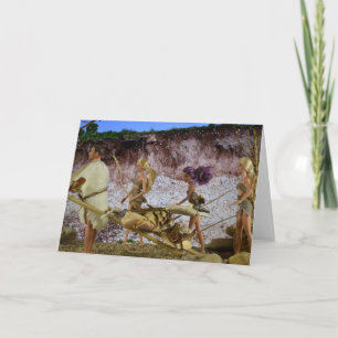 Prehistoric Living. Card