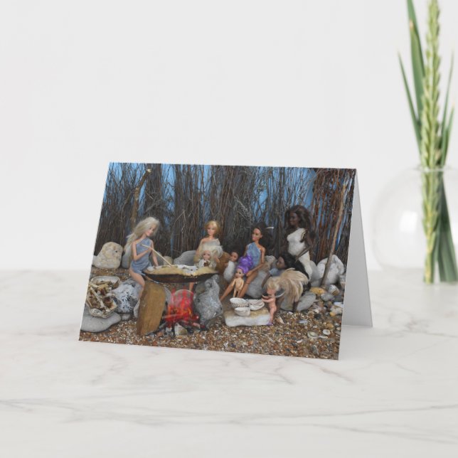 Prehistoric Living. Card (Front)