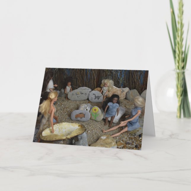 Prehistoric Living. Card (Front)