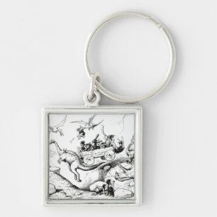 Prehistoric Peeps, 1894 Key Ring
