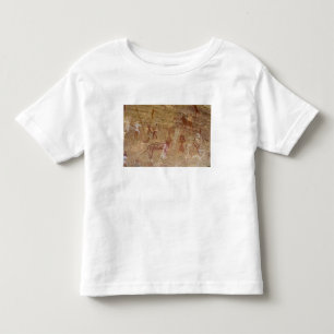 Prehistoric rock paintings, Akakus, Sahara Toddler T-Shirt