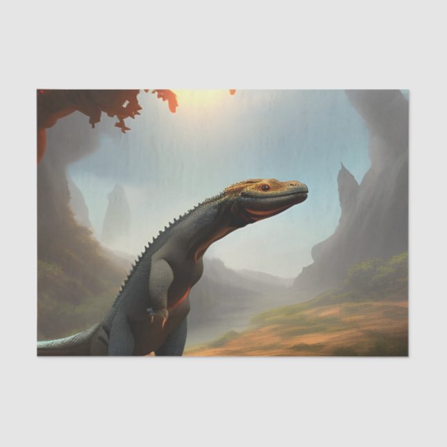 Prehistoric  tissue paper (Front)