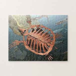 PREHISTORIC TURTLE BONES JIGSAW PUZZLE