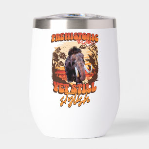 Prehistoric Yet Stylish Mammoth Retro Humour