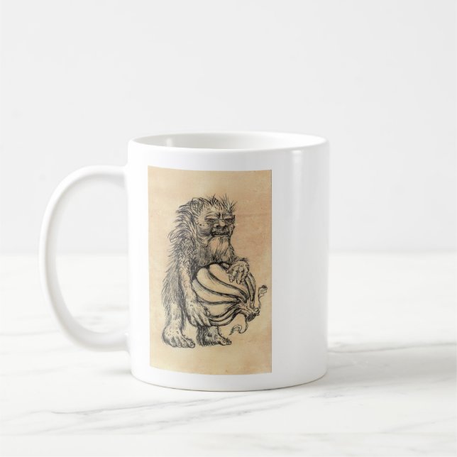 Prehistoric Zendula Troll Coffee Mug (Left)
