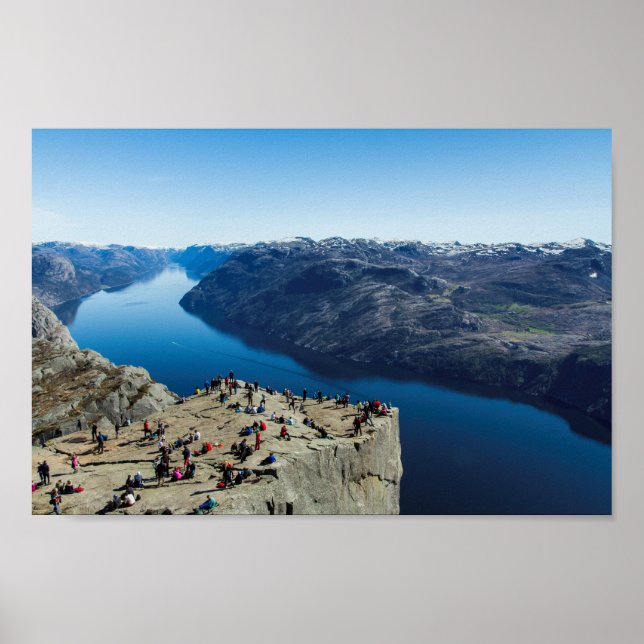 Preikestolen (Pulpit Rock) Norway Poster (Front)