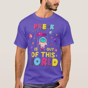 PreK gift back to school first day of school Astro T-Shirt