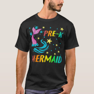Prek Mermaid Back To School Gift for kids  T-Shirt