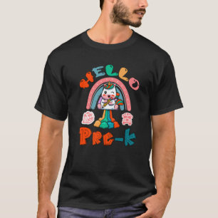 Prek Teacher Rainbow Unicorn Back To School Pre-K T-Shirt