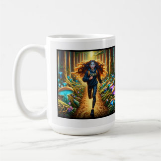 PRELIGION white tshirt with Zora Run Preligion Coffee Mug