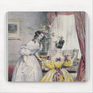 Prelude, from 'Journal des Femmes', 1830-48 Mouse Pad