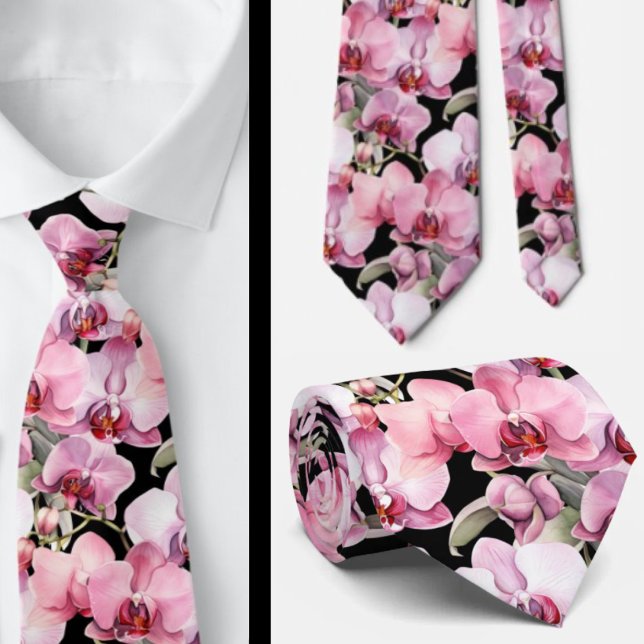 Premier Pink Orchid Formal Neck Tie (Creator Uploaded)