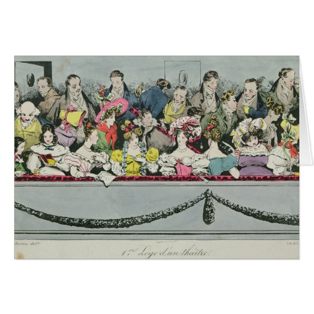 Premiere Loge d'un theatre (Front Horizontal)