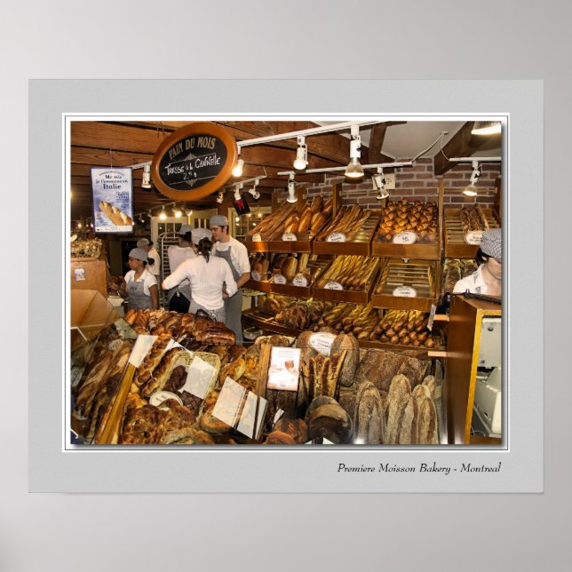 Premiere Moisson Bakery - Montreal Poster (Front)