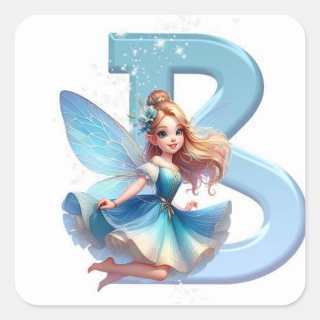 Premium 'B' Symbol Stickers - Enhance Your Style!" (Front)