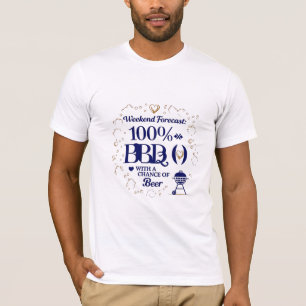 Premium BBQ & Beer T-Shirt for Men Bella+Canvas