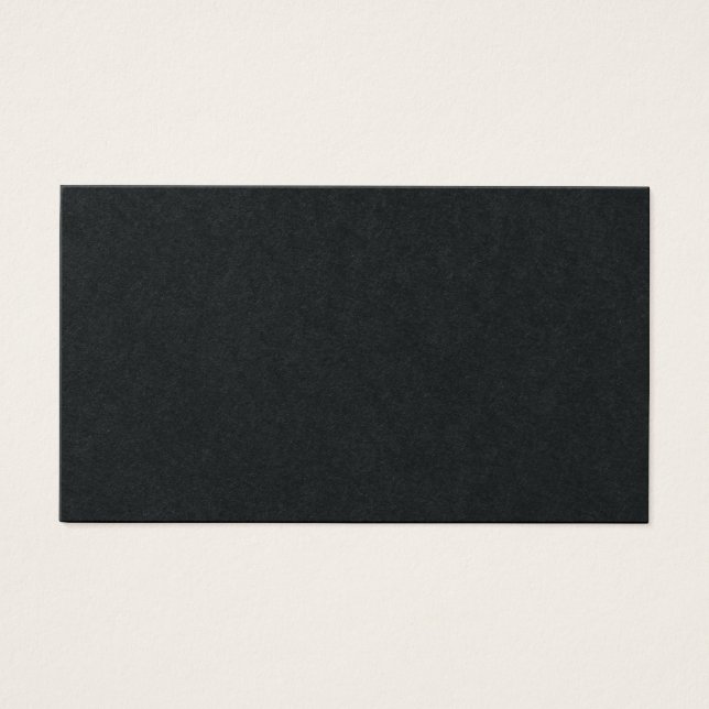 Premium Black Profile Card (Front)