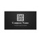 Premium Black White Company Business QR Code Logo