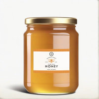 Premium Branding Customisable Design Honey Jar