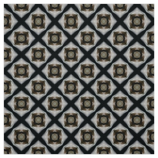 Premium Brown and Light Grey Upholstery Fabric -  (Swatch)