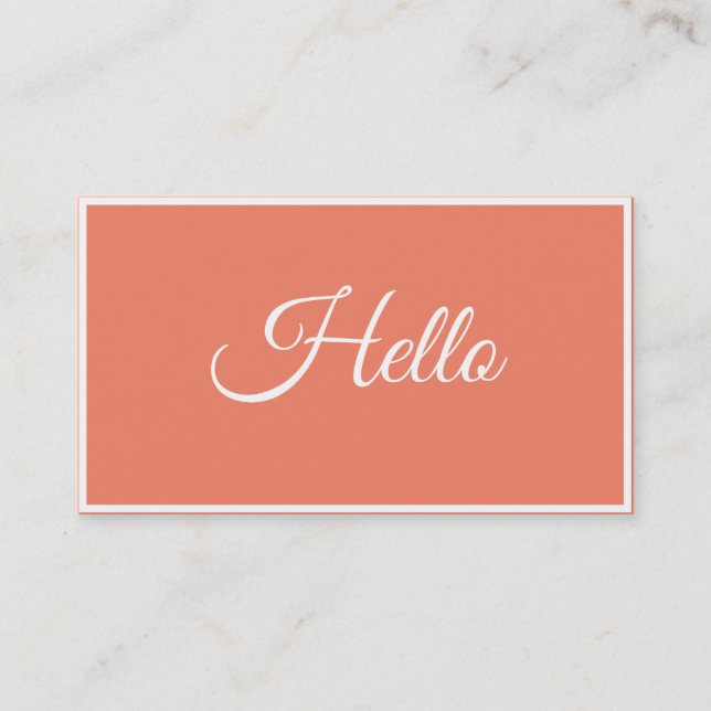 Premium Business Card (Front)