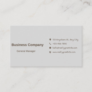  Premium Business Card