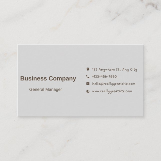  Premium Business Card (Front)