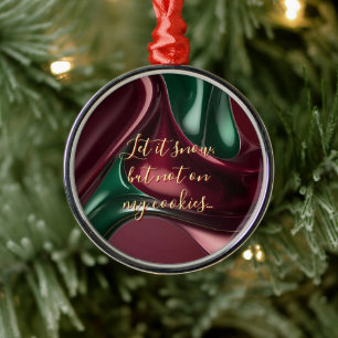 Premium Christmas ornament in stylish graphic