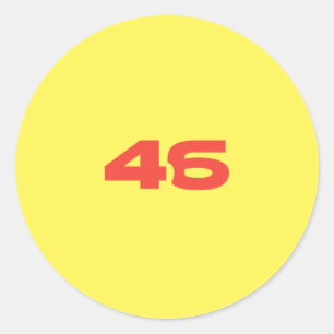 Premium & classic round sticker