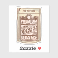 Premium coffee beans food poster cafe Barista