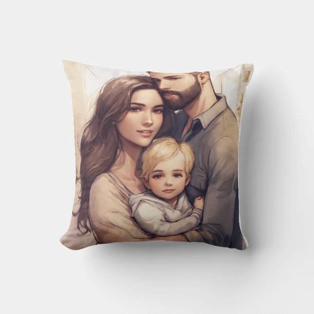 "Premium Comfort Gel Pillow" Cushion (Front)