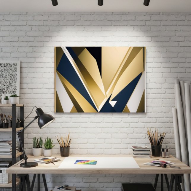 Premium Corporate Geometry Poster (Creator Uploaded)