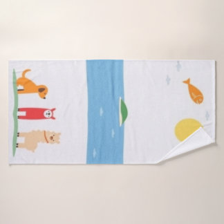 Premium Cotton Bath Towel Set – Soft & Absorbent